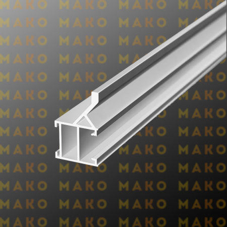 Профиль вертикальный MS145 Белый матовый (P11)